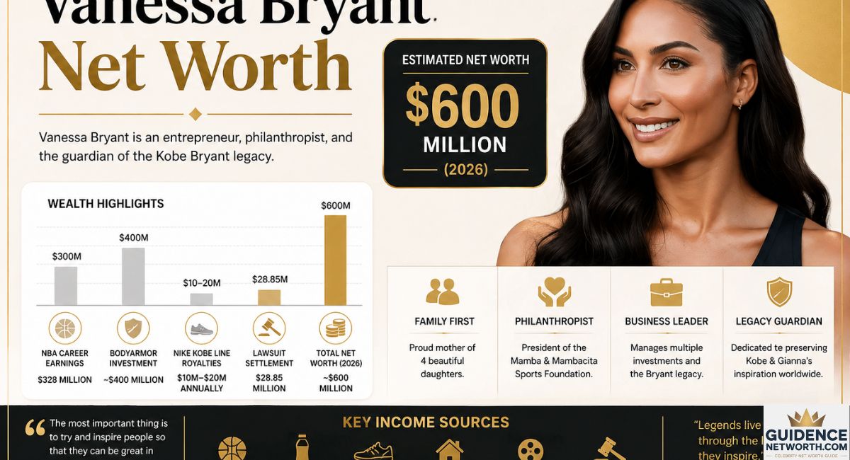 Vanessa Bryant net worth